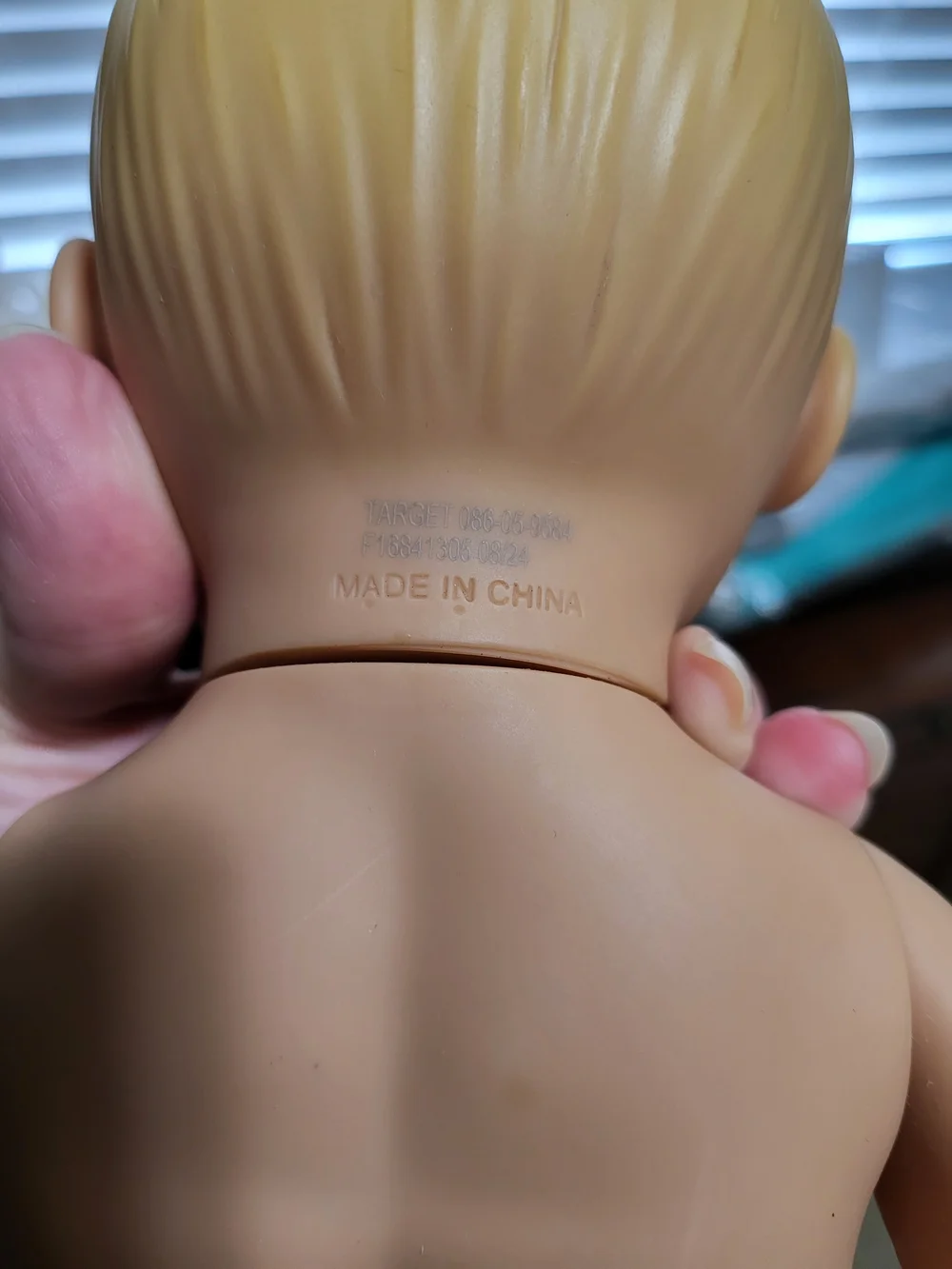 Target Baby Doll with Bright Blue Eyes and Soft Vinyl Skin